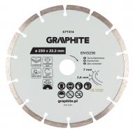 Диск алмазний відрізний GRAPHITE 230x2,6x22,2 57T314