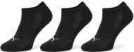 Носки Puma UNISEX CUSHIONED SNEAKER 3P 93862603 р.39-42 черный 3 шт.