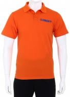 Тенниска-поло с коротким рукавом мужская 4XL оранжевый