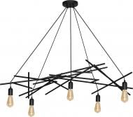 Люстра підвісна Victoria Lighting 5x60 Вт E27 чорний Dante/SP5 Люстра підвісна Victoria Lighting 5x60 Вт E27 чорний Dante/SP5