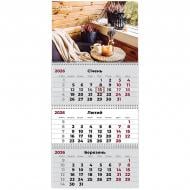 Календарь настенный Axent квартальный Hygge 3 2026