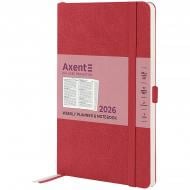 Еженедельник датированный Partner Soft Skin Axent A5 2026 8509-26-06-A красный