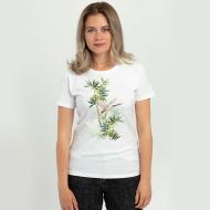 Футболка женская Imperial Women Птица на ветке DTF11502102/322 р.XXL белый