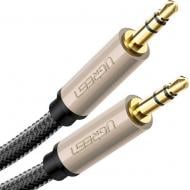 Кабель UGREEN AV125 3.5mm Male to 3.5mm Male Audio Cable Braided 0,5 м серый (10601)