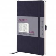 Еженедельник датированный Partner Soft Skin Axent A5 2026 8509-26-02-A синий