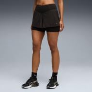 Шорты Puma W PUMA SHAPE 2:1 Flowy Short - 3" 52847501 р. L черный