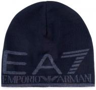 Шапка EA7 Knitted_Beanie_Hat 275893-9A301-02836 р.M темно-синий