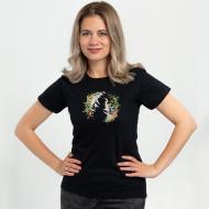 Футболка женская Imperial Women Птицы DTF11502309/323 р.S черный
