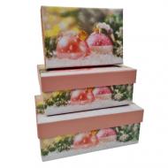Коробка подарочная Cristmas 14,2х10х5,8 см 2273-2