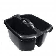 Ведро для швабры Supretto двухсекционное (7477) 9 л черный