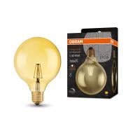 Лампа світлодіодна Osram FIL Globe Globe 7 Вт E27 2500 К 220 В прозора 4052899972698 Лампа світлодіодна Osram FIL Globe Globe 7 Вт E27 2500 К 220 В прозора 4052899972698