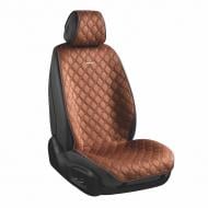 Комплект накидок для передніх сидінь CarLife Turbo coffee SC30402 коричневий Комплект накидок для передніх сидінь CarLife Turbo coffee SC30402 коричневий