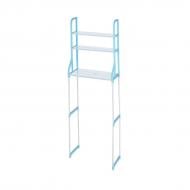Стелаж Supretto для ванної на 3 полиці відкритий (7925) 1500х490х230 мм блакитний