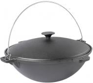 Казан Biol ø320 мм 200 мм 6 л татарский чугунный с дужкой и крышкой 0906 Казан Biol ø320 мм 200 мм 6 л татарский чугунный с дужкой и крышкой 0906