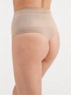 Трусы женские Giulia String high waist modelling M-L бежевый
