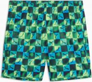 Шорты Puma SWIM BOYS PRINTED CAT MID SHORTS 1P 94751801 р. 152 зеленый