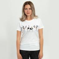 Футболка жіноча Imperial Women Танець лелек DTF11502102/326 р.M білий