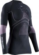 Футболка з довгим рукавом X-Bionic ENERGY ACCUMULATOR 4.0 SHIRT ROUND NECK LG SL WMN EA-WT06W19W-G024 р.S чорний