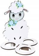 Подставка для яиц на 3 пасхальных яйца 14х12 см