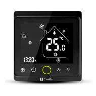 Терморегулятор для теплого пола Castle AC603H VAB (Черный)