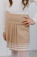 Спідниця для дівчаток ART KNIT Герда Бежева р.128-134