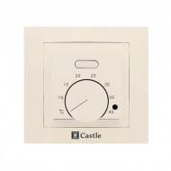 Терморегулятор для теплого пола Castle AC308H слоновая кость