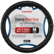 Чехол на руль CarLife SW143M р. универсальный черный
