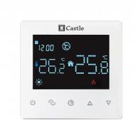 Терморегулятор для теплого пола Castle AC606H с функцией WI-FI (Белый)