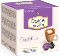 Кава в капсулах Dolce Aroma CaffeLatte для системи Dolce Gusto 10 г х 16 шт