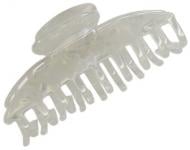 Затискач для волосся MISO accessory ракушка 9,5 см айворі