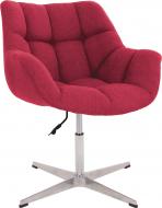 Стул обеденный Nowy Styl VENSAN PLUS CROSS (BOX) KL-307 вишневый/хром