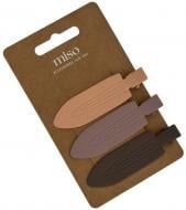 Заколки для волосся MISO accessory матові (беж, пудра, коричневий)