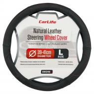 Чехол на руль CarLife SW246L р. универсальный черный