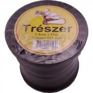 Леска для мотокосы TRESZER 2,4 мм бухта 82 м армированный квадрат 011-146