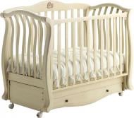 Кроватка детская Baby Italia 150х76 ANDREA LUX G/IVORY