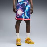 Шорты Puma Pokemon X Hoops Mewtwo Shorts 63566101 р. L разноцветный