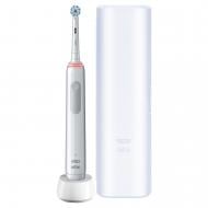 Електрична зубна щітка Oral-B Pro 3 3500 Sensitive Clean біла + чохол