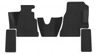 Килимки автомобільні EVAtech Volkswagen LT 1996-2006 (VW13013AD5RBB) модельні