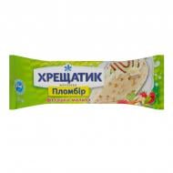 Мороженое Хрещатик пломбир в кондитерской глазури Фисташка-малина 75г
