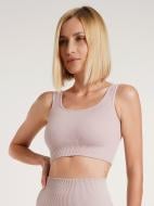 Топ Giulia Top rib burnished lilac р.L/XL розовый