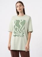 Футболка 4F TSHIRT F0881 4FAW23TTSHF0881-42S р.S зелений