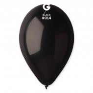 Кульки латексні Gemar пастель 12" (30 см.) чорний 1 шт.