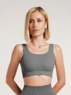 Топ Giulia Top rib poppy seed р.S/M серый