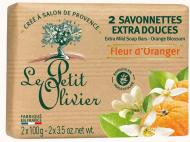 Мыло Le Petit Olivier Цветы 100 г 2 шт./уп.