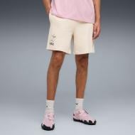 Шорты Puma PUMA X POKEMON Relaxed Shorts 7" TR 63491887 р. S бежевый