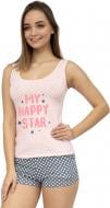 Пижама женская Roksana Stars 708/16053 р. М розовый с белым Пижама женская Roksana Stars 708/16053 р. М розовый с белым