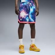 Шорты Puma Pokemon X Hoops Mewtwo Shorts 63566101 р. S разноцветный