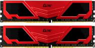 Оперативна пам'ять Team DDR4 SDRAM 16 GB (2x8GB) 2400 MHz (TPRD416G2400HC16DC01) Elite Plus Red