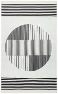 Ковер Ekohali Arya AR 25 White Black 160x230 см двусторонний