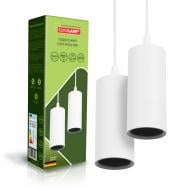 ВІТРИНА! Світильник підвісний Eurolamp 2x50 Вт GU10 білий LHW2-LED-GU10(white)